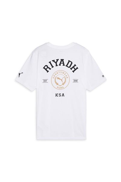 Puma Mens Riyadh City T-Shirt - White