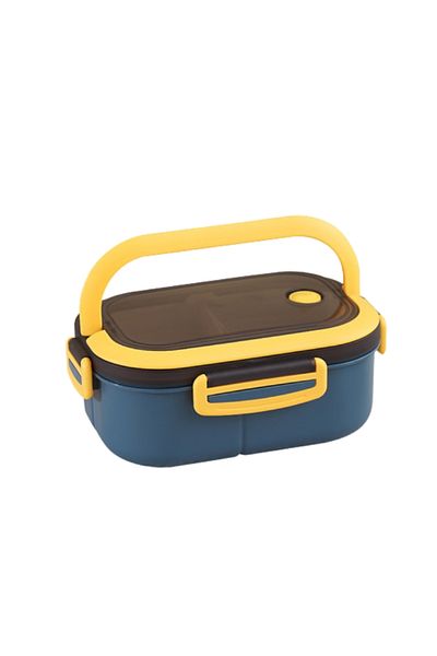 OEM Lunch box, portable, polypropylene, silicone, capacity 1200 ml, 21 x 14.5 x 8 cm