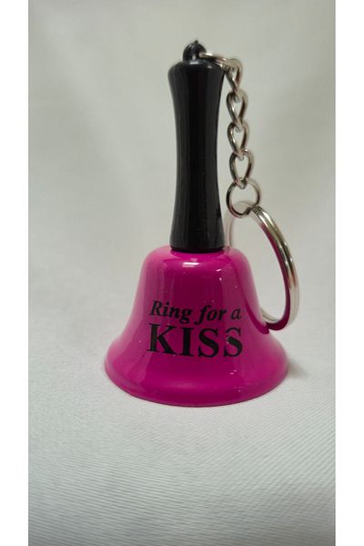 Land of Souvenir Message Bell with Metal Keychain