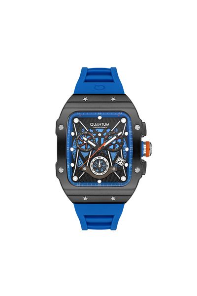 Quantum QUANTUM Men's Chronograph Black Dial Watch - HNG1080.659