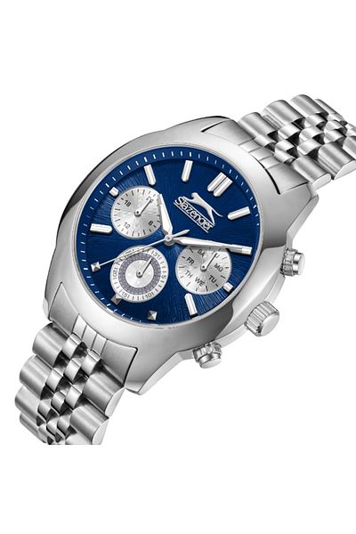 Slazenger SLAZENGER Men's Multi Function Dark Blue Dial Watch - SL.9.2407.2.05