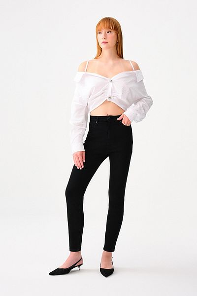 Loft ناتالي مينيل بنطلون نسائي أسود