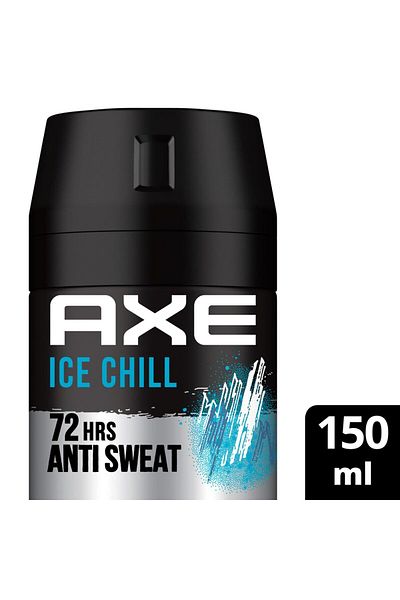 Axe Ice Chill 72 Hours Anti-Sweat Anti-Perspirant Deodorant Spray For Men 150 ml