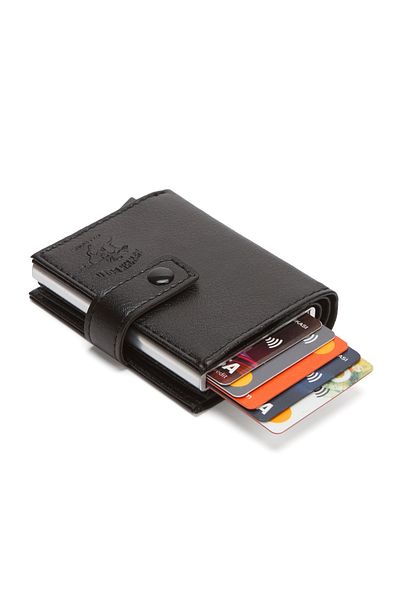 Newish Men's Mechanized Wallet and Card Holder