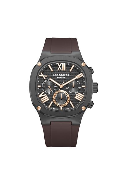 Lee Cooper Lee Cooper Men's Multi Function Grey Dial Watch - LC08150.062