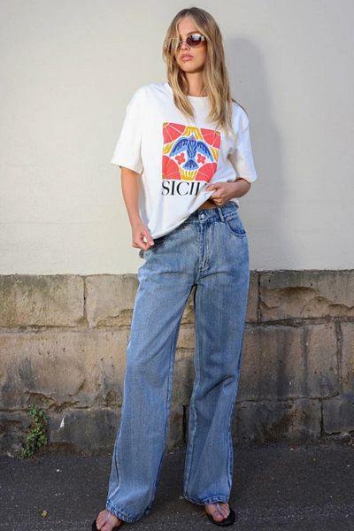 The Champ Clothing Tricou casual pentru femei cu imprimeu sicilian modern