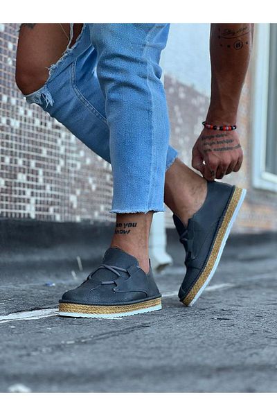 Byshoes Wagoon WG015 Gray Men's Casual Shoes