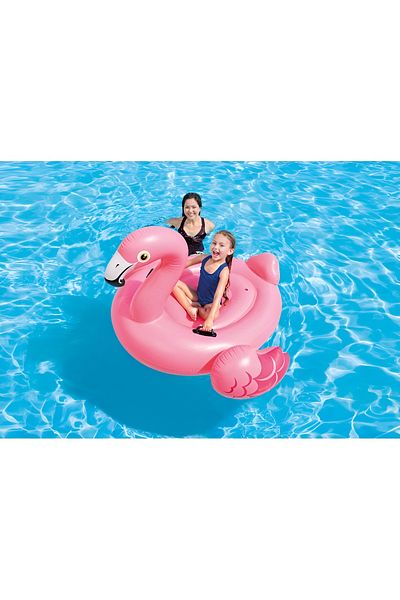 Intex Pink Flamingo Ride-On Pool Float
