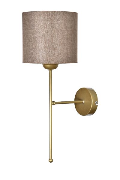 Modavize Prague Special Living Room - Coffee Color Gold Body Fabric - Kitchen and Cafe Design Wall Sconce with Headboard