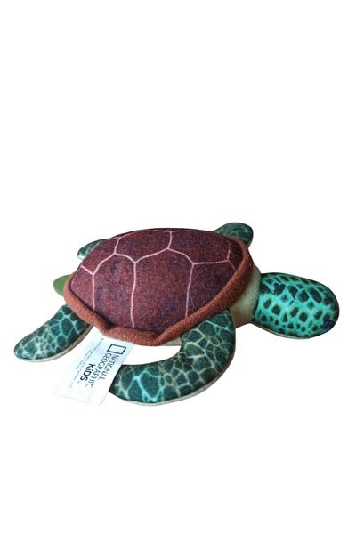 Hureggo Vintage National Geographic Mini Plush Caretta Caretta & 12 cm