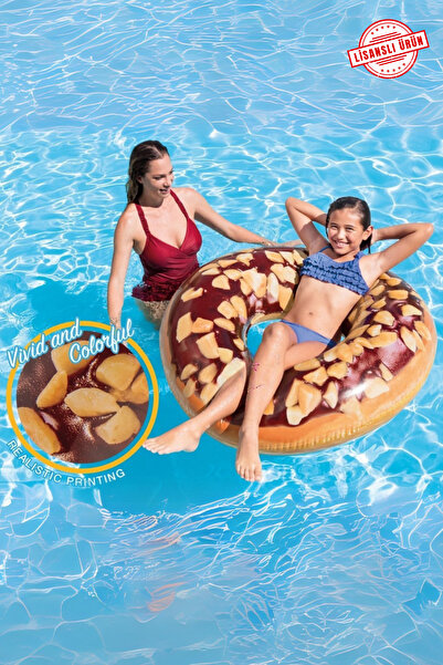craftivio Büyük Boy Gerçekçi Çikolatalı Donut Tasarım Simit Yetişkin Ve Çocuk...