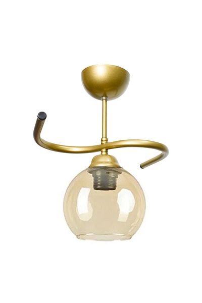 Modavize Fuji Living Room - Antique Colored Single Chandelier - For Kitchen and Bedroom
