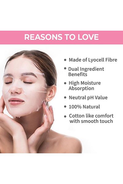 nykaa Skin Secrets Rice + Camellia Sheet Mask
