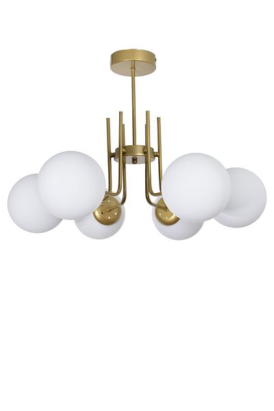 Modavize Wien Modern Design - 6-Piece Glass Antique Pendant Lamp Set Living Room Dining Room Kitchen