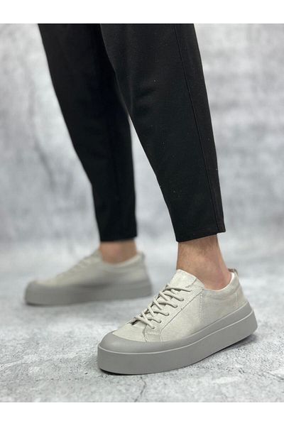 Byshoes Ba500 Boa Special Thermo Sole Gray Casual Men's Shoes