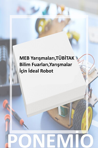 Ponemio Bluetooth Kontrollü Robot Hazır Proje Okul Projesi Meb Tübitak Yarışma
