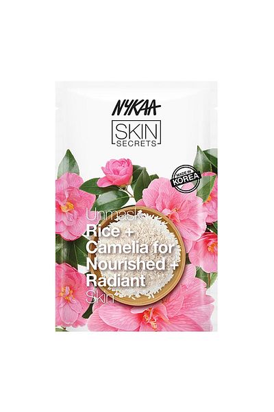 nykaa Skin Secrets Rice + Camellia Sheet Mask