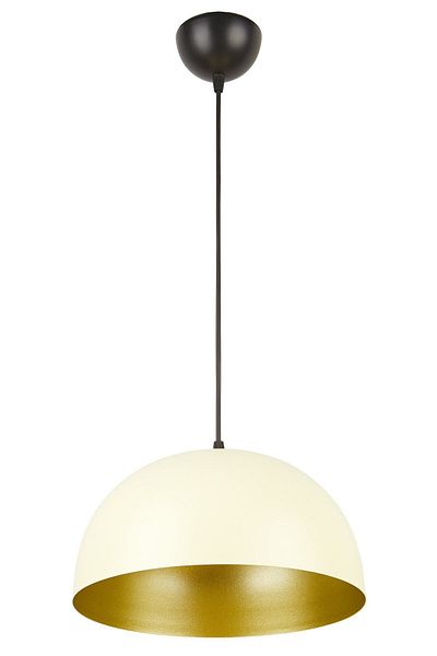 Modavize Neo Modern Decorative - Cafe Kitchen Living Room Cream Chandelier, Gold Pendant Lamp Inside Single