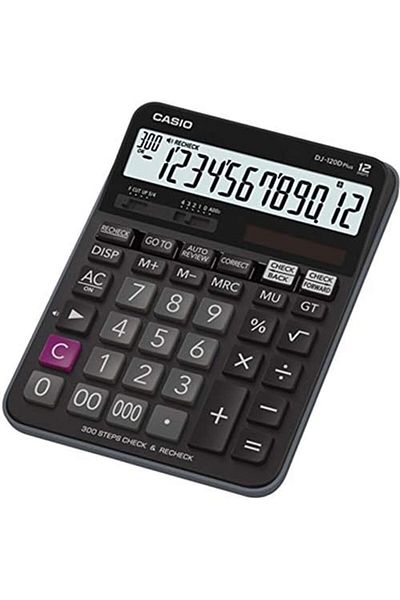 Casio Calculator Dj-120d Plus - Check & Recheck Function