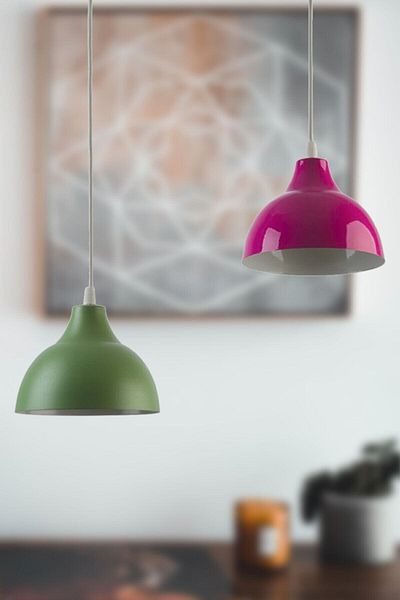 Modavize Kinder Living Room - Black and Pink Green 2-Piece Chandelier - Kitchen and Cafe Colors