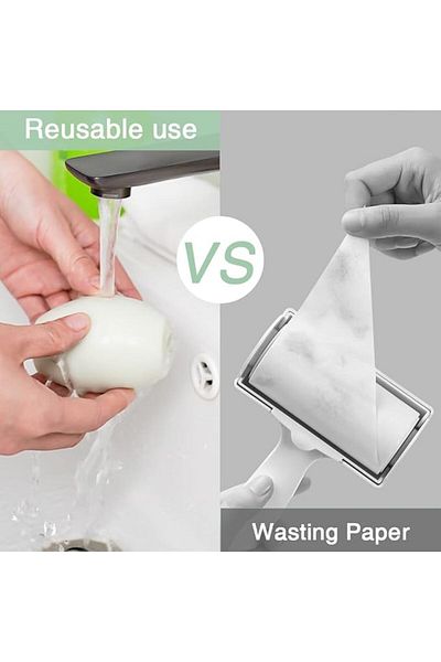MACVI Set of 2 Macvi® reusable lint rollers, washable, super adhesive, mini, portable, ideal for clothes