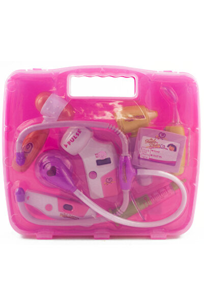 OEM Докторски комплект за деца, Звукови/светлинни ефекти, +3 години, Розов