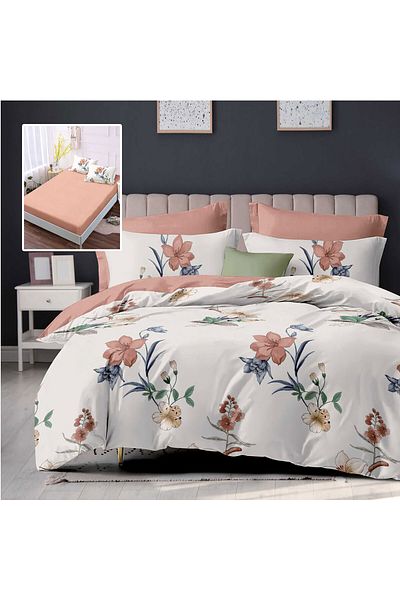 RALEX PUCIOASA 6-PIECE FINET LINEN WITH COVER – 160×200 AND 180×200 (CHELSEA-VH)