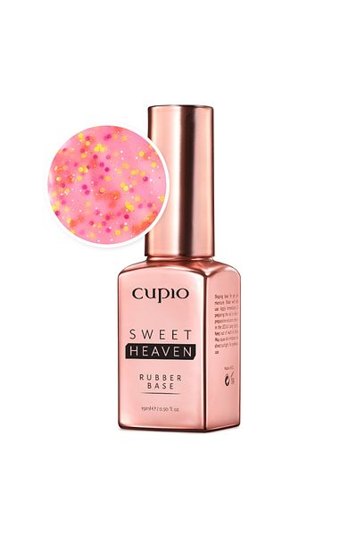 Cupio Rubber Base Sweet Heaven - Dreamy Pink 15ml