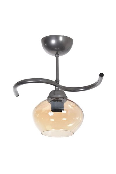 Modavize Fuji Living Room - Gray Colored Single Chandelier - For Kitchen and Bedroom