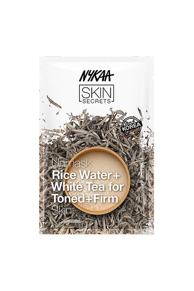 nykaa Skin Secrets Rice Water + White Tea Sheet Mask
