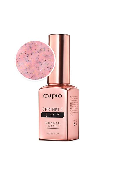 Cupio Rubber Base Sprinkle Joy - Strawberry Pie 15ml