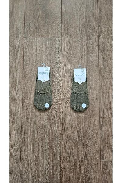Aytuğ Aytuğ 2 Pairs Women's Bamboo Group Summer Season Combed Cotton (Green) Ballerina Socks - 34319-2
