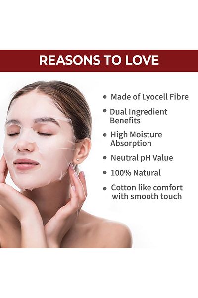 nykaa Skin Secrets Acai Berry + Pomegranate Sheet Mask