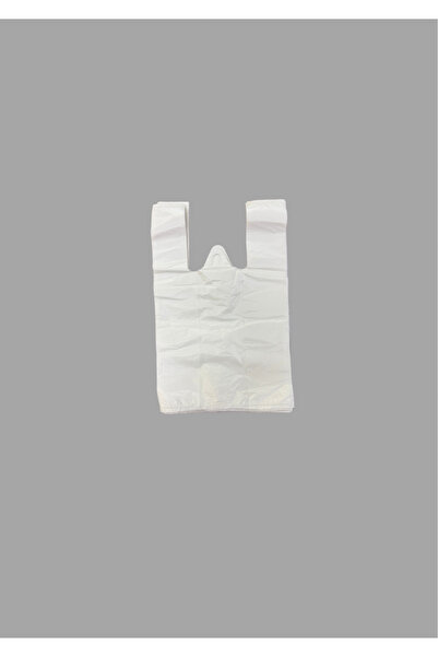 Store Hışır Atlet Poşet - Renk: Beyaz - Mini Boy 22x35Cm - 1 kg