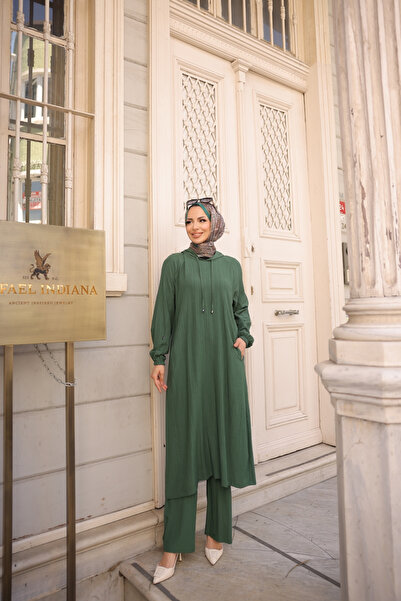 KADEEM Double Set Hooded-lara Fabric