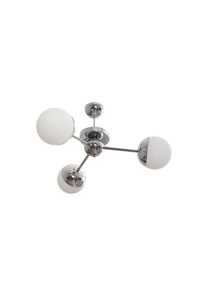 Modavize Modern Chrome 3-Piece Chandelier - Living Room, Kitchen, Bedroom