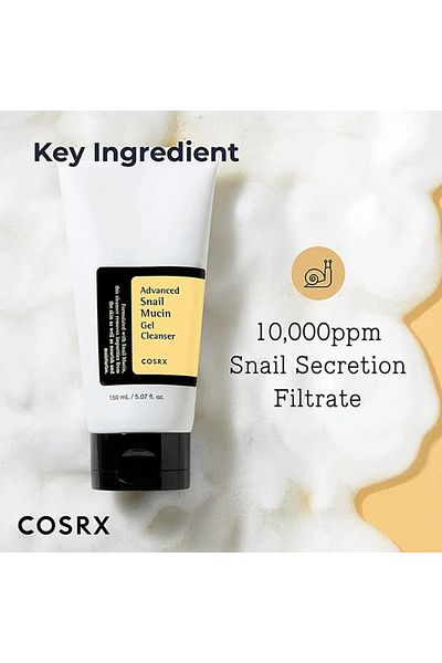 Cosrx كوسركس أدفانسد موسيل منظف جل الحلزون المطور - 150 مل