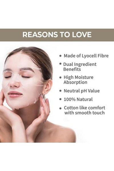 nykaa Skin Secrets Rice Water + White Tea Sheet Mask