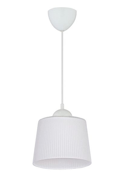 Modavize Eco 2031 - Modern Design White Glass Pendant Lamp Single Chandelier