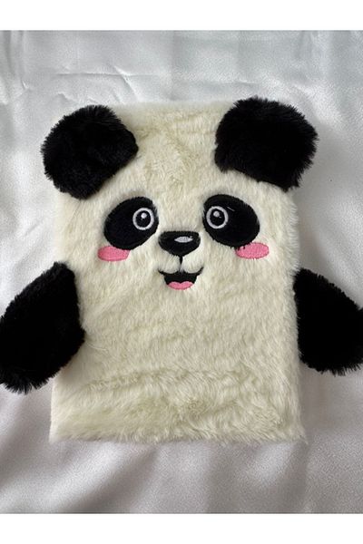 PARLAK EVREN Panda Plush Notebook