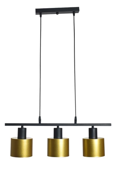 Modavize Faber Modern Decorative Cafe - Black Gold 3 Row Pendant Lamp Chandelier, Special Design Kitchen Living Room