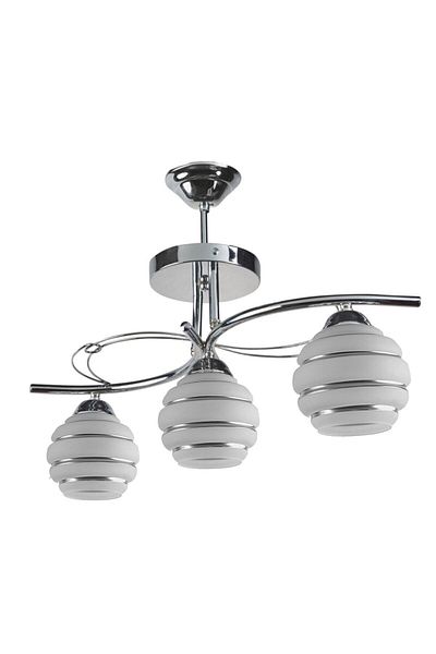 Modavize Modern Crystal Stone Triple Chandelier - Living Room Kitchen Bedroom