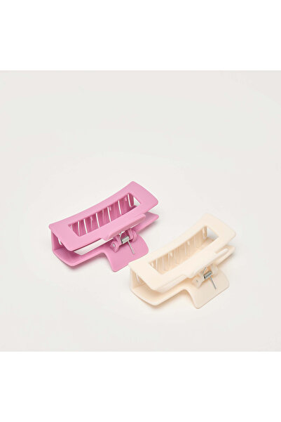 FAV Set of 2 - Gloo Solid Hair Clamp