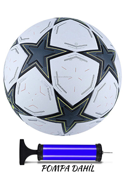 Janissary Beyaz Şampiyonlar Ligi Tasarımı Futbol Topu, 5 Numara, Halı Saha To...