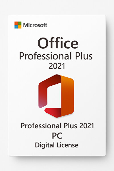 MICROSOFT Office 2021 Professional Plus Lisans Anahtarı Key