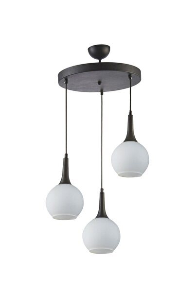 Modavize Fred Modern Dekoratif Salon - Mutfak - Yatak Odası Siyah Renk Beyaz ...