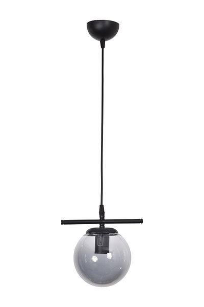 Modavize Ceku Modern Living Room - Globe Glass Single Ceiling Pendant Lamp for Kitchen and Bedroom