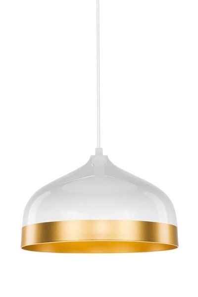 Modavize Nilay Special Living Room - White Metal Single Chandelier - Cafe Design Kitchen