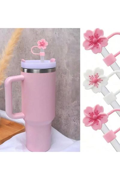 Ozz Hediyelik Sakura Pipette Cover 2 Pack Pink-White