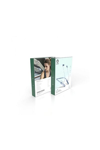 Green Lion Veria Wireless Neckband Earphones with Control Buttons, Up to 17 Hours Play Time & Up to